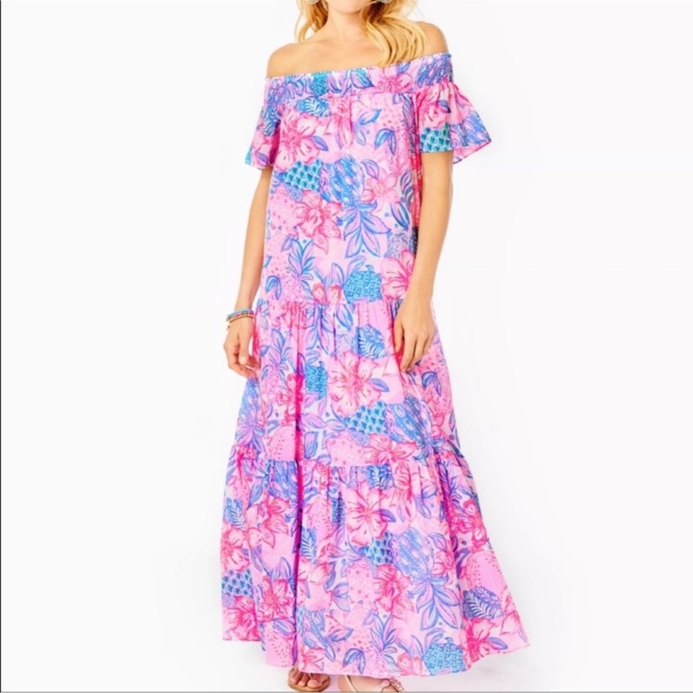 ‼️SALE‼️ Lilly Pulitzer 🌸 Dezi Maxi Dress XL